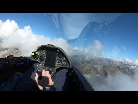 Segelfliegen 2020 - mit dem neuen Ventus in den Alpen