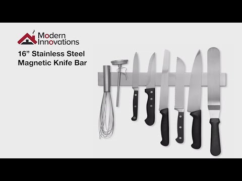 16 Double Sided Magnetic Knife Holder Rack Block Kitchen Bar Organizer 817496023129 Ebay