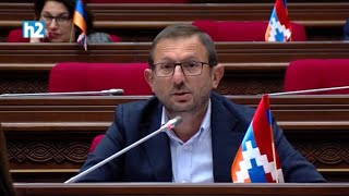«Անջատե՛ք խոսափողը». Ալեն Սիմոնյանը թույլ չտվեց Գեղամ Մանուկյանին բացատրել: Լրաբեր - 16.11.2022
