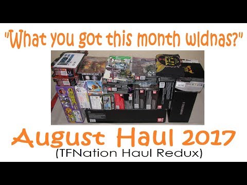 "What You Got This Month wldnas" #8 August 2017 (TF Nation Haul Redux)