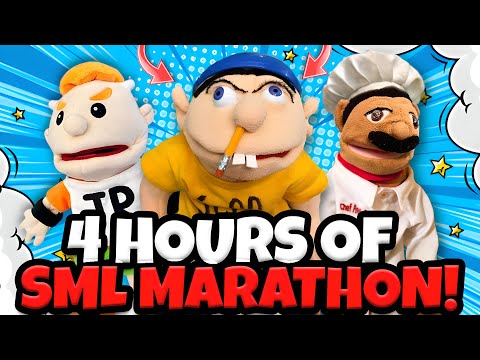 *4 HOURS* OF SML MARATHON! (FUNNIEST JEFFY VIDEOS)