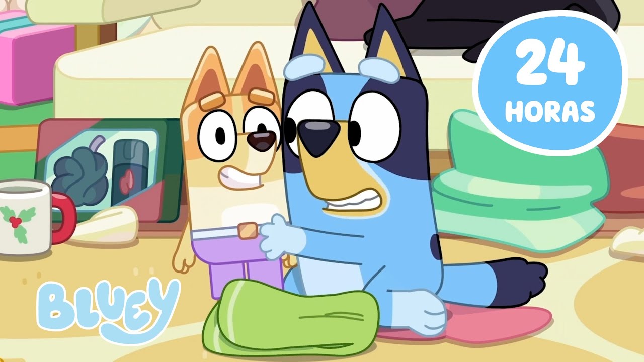 Juegos de Bluey con Mamá y Papá
