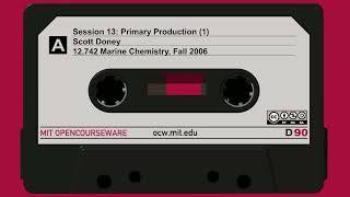 Session 13: Primary Production (1)