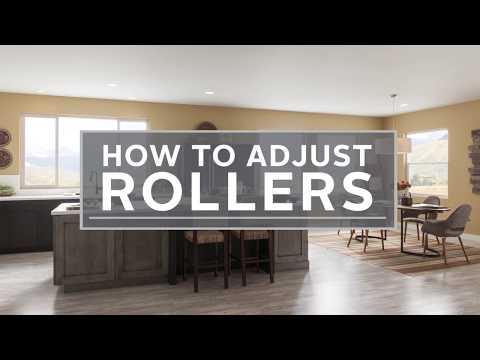 How to adjust the rollers - single-slider windows