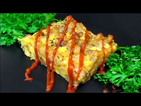 Easy Oven-Baked Spanish Omelet Recipe (Tortilla De Patata) #recipe #video