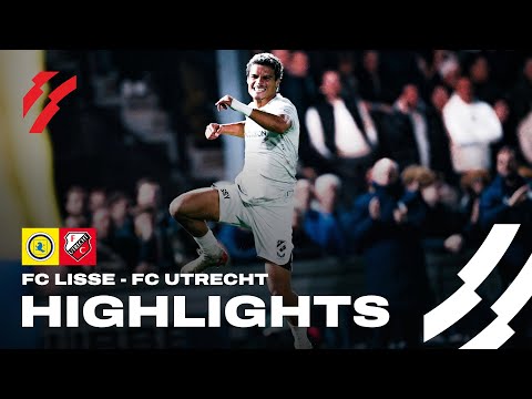 FC Utrecht VERSLAAT FC Lisse en BEKERT VERDER 🏆 | HIGHLIGHTS