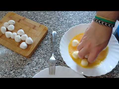 VIDEORICETTA N°5 - BOCCONCINI DI MOZZARELLA IMPANATI