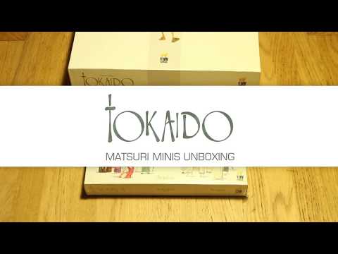 Tokaido: Matsuri Minis unboxing