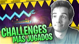 COMPLETANDO LOS RETOS MÁS FAMOSOS!! (Geometry Dash Challenges)