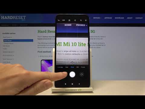 How to Manage Camera Grid Lines in XIAOMI Mi 10 Lite 5G – Activate / Deactivate Grid Lines