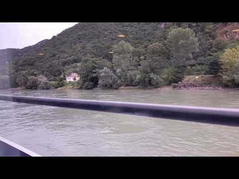 auf der Donau com dem Brandner Schiff um kurz às 14h40 02.08.2023