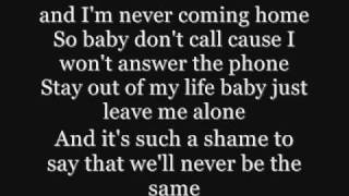 Never Again - Danny Fernades (Lyrics)