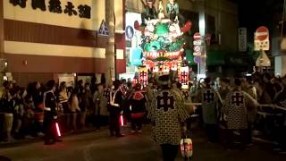 preview picture of video '唐津くんち2014　青獅子　ア！電柱が　Karatsu Kunchi Festival (January 2014) Accident'