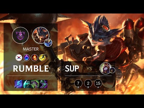Rumble Support vs Lulu - KR Master Patch 11.12