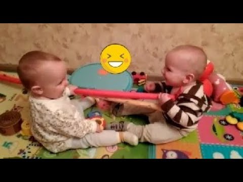 Приколы с двойней | Подборка приколов с детьми | Funny baby twins