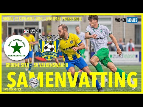 🔥 RUIME OVERWINNING GROENE STER OP SV VALKENSWAARD | HOOFDROL VOOR BAS BREUKERS