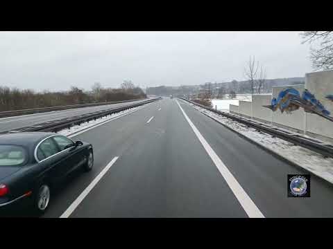 Driving in Deutschland, A94 Altötting - Burghausen