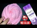 NO GLUE PONDS POWDER SLIME How To Make Slime With Ponds Powder And Flour Without Glue Or Borax