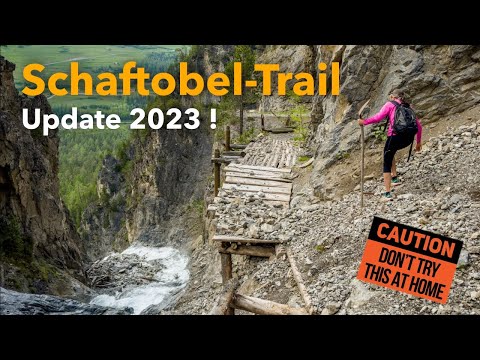 Schaftobel-Trail (Filisur) | Wegzustand im Mai 2023 | Wie lange geht das noch gut?