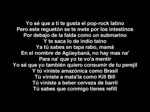 Calle 13 - Atrévete te te (Letra)