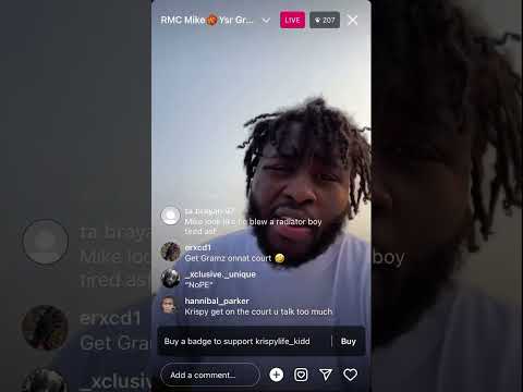 Ysr grammar krispylife and rmc mike hooping on ig live