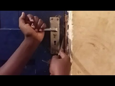 How to open a door without key