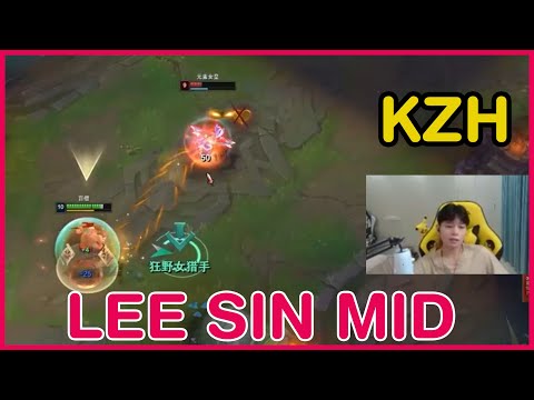 Kzh Lee Sin MID vs Qiyana 800 LP (Translated)