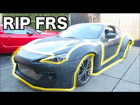 CHEAPEST Widebody FRS Install (ROCKETBUNNY V2)