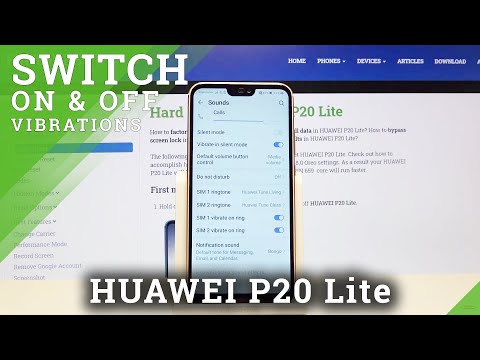 How to Change Vibration Settings in HUAWEI P20 Lite – Change Vibration Pattern