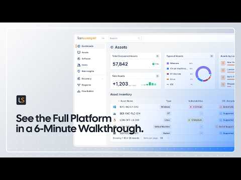 Six minute Lansweeper introduction demo