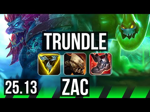 TRUNDLE vs ZAC (JGL) | 6/1/16 | KR Master | 25.13