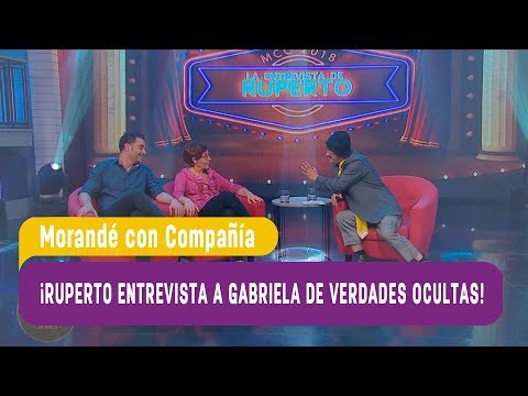 ¡Ruperto entrevista a Gabriela de Verdades Ocultas! - Morandé con Compañía 2018