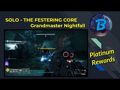 SOLO Festering Core - Grandmaster Nightfall (Platinum Rewards)