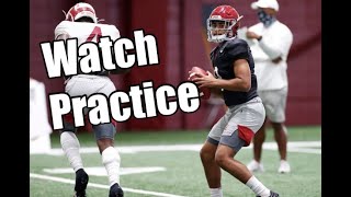 Download Lagu Watch Alabama Football practice: Bryce Young, Mac Jones, Malachi Moore Thumbnail