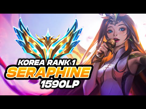 How this support player hit rank 1 in Korea playing Seraphine