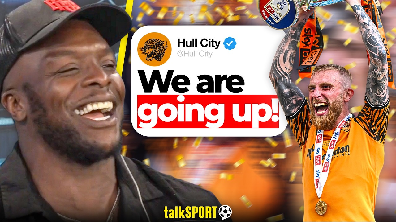 "EXPLOSION OF RELIEF!" Adebayo Akinfenwa REACTS as Hull City are PROMOTED to the Premier League!