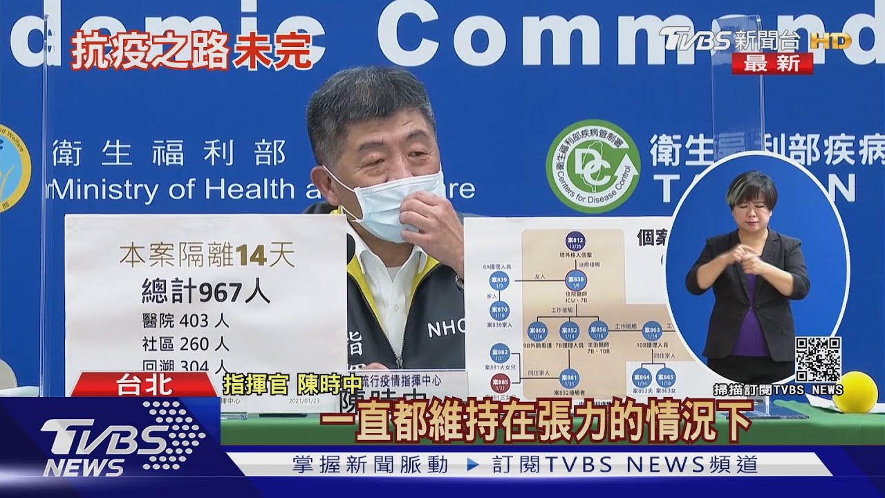 武漢封城滿1周年 陳時中:2人翻山逃回台