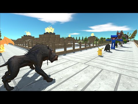 - NEW UNIT! CERBERUS VS GHIDORAH DEATH RUN - Animal Revolt Battle Simulator