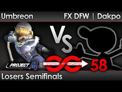 IaB! 58 PM - Umbreon (Sheik) vs FX DFW | Dakpo (GnW) - Losers Semifinals