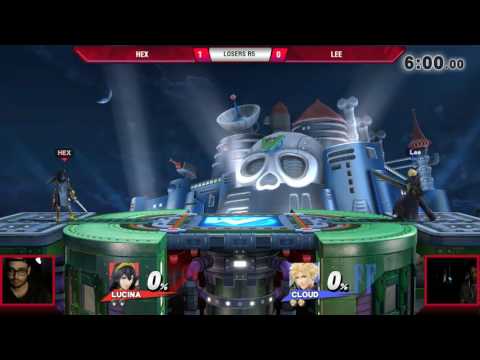 VS Weekly 7/13/17 - Losers R5 - Hex (Lucina) vs Lee (Cloud) - Smash 4