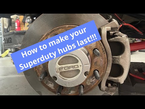 FORD SUPERDUTY HUB BEARING REPLACEMENT