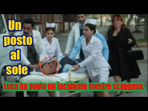 Un posto al sole: Luca ha avuto un incidente mentre scappava.