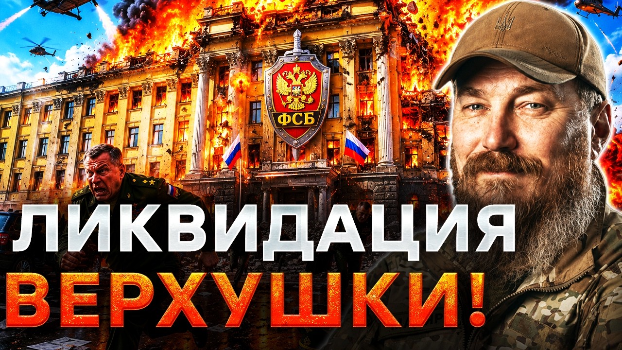 🔥 ЭТО СЛУЧИЛОСЬ СЕЙЧАС! ШТАБ ФСБ ВЗЛЕТЕЛ НА ВОЗДУХ. СОТНИ генералов ПОД ЗАВА