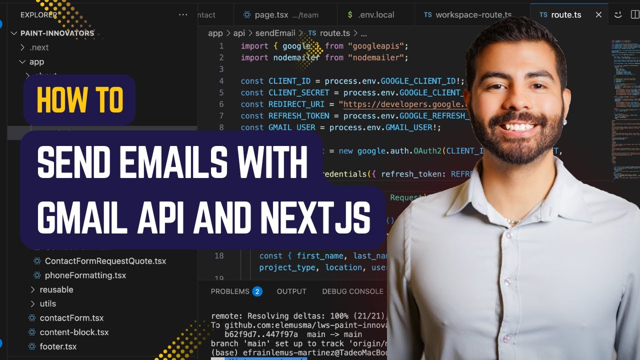 How to Send Emails using Gmail API in Google Cloud Console