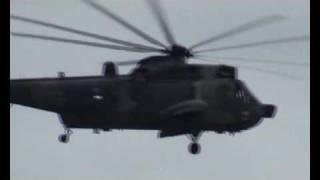 preview picture of video 'Westland Sea King Mk. 41 Fly By at Rostock-Laage'