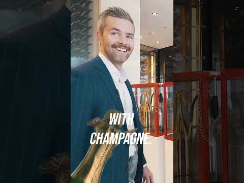 Champagne Fire Extinguisher in $188,000,000 LA Mansion #shorts