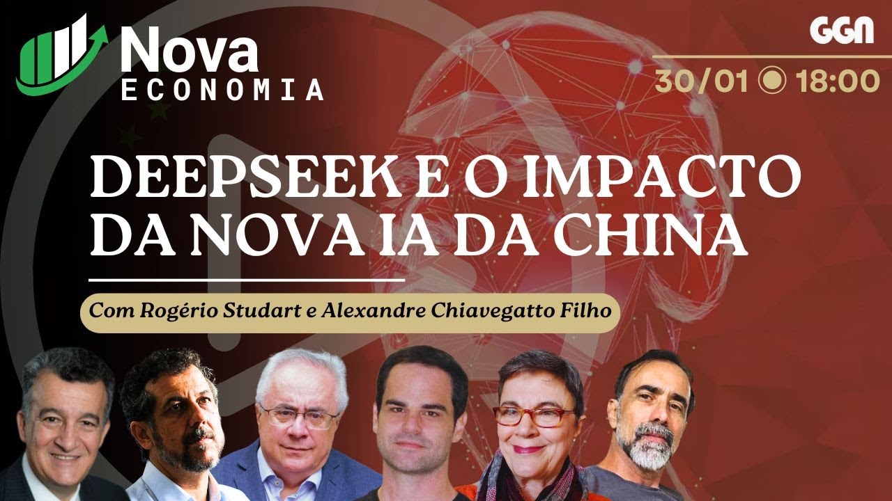 DEEPSEEK: O IMPACTO DA NOVA IA DA CHINA | NOVA ECONOMIA (30/01/25)