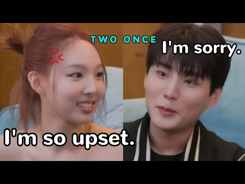 day6 youngk getting roasted by nayeon 😂 (they trained together)