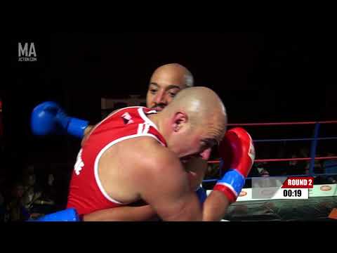 Corporate Boxing 4th Nov 2017 - Rob HIGHE  vs Nathan SYLVESTER 1