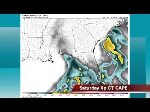 January 8, 2016 Weather Xtreme Video - Afternoon Edition